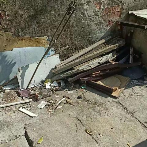 汀田街道金凤社区金后环境整治简报