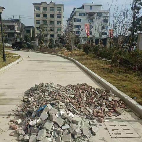 汀街道金凤社区金后环境整治简报