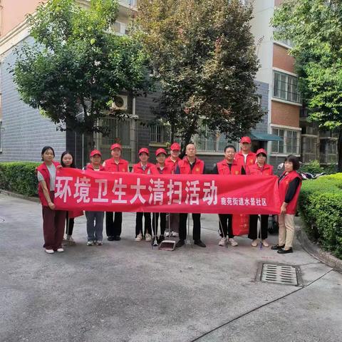 【水景社区党委】高陵区鹿苑街道水景社区开展“环境卫生整治志愿服务”活动