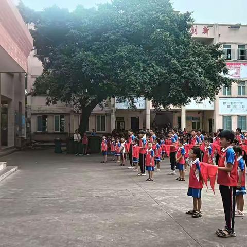 少年先锋 梦启未来 廉江市吉水镇鹤岭小学入队仪式