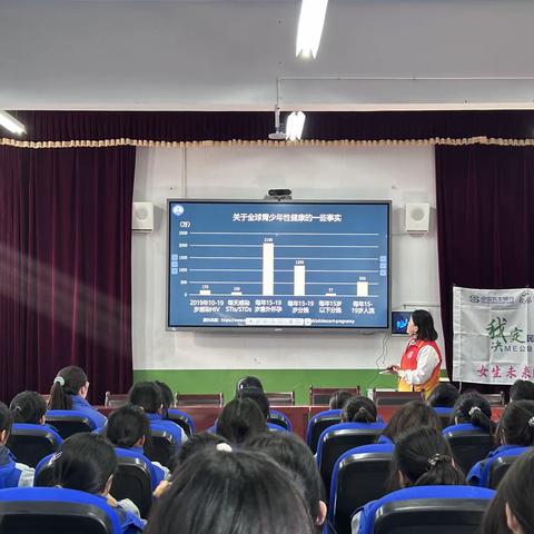 青春万岁  未来可期— —新池镇中学举办女生青春期健康教育讲座