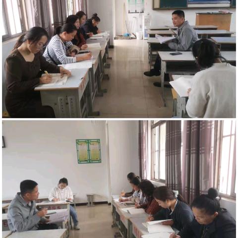 唐庙镇中心小学片区坚持开展联片教研活动