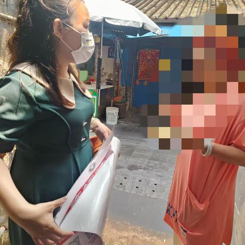 博爱街道龙文坊社区开展2023年上半年社会面吸毒人员风险评估走访工作