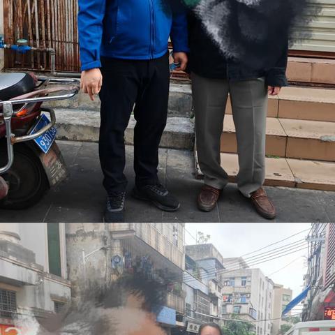 博爱街道龙文坊社区开展2024年省“两会”期间社会面吸毒人员排查管控工作