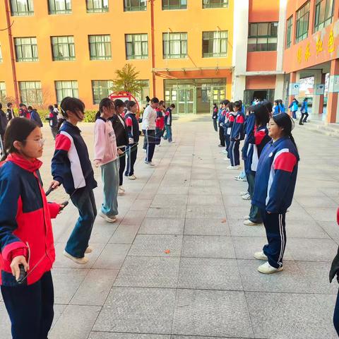 跃动生活，从一根跳绳开始---记柴沟中学秋季跳绳比赛