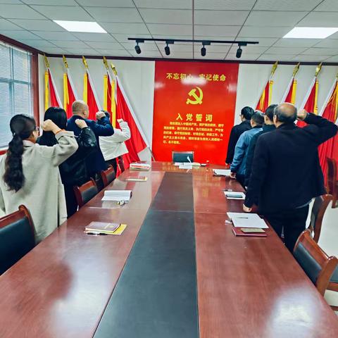 董村镇李河口小学联合党支部十一月主题党日活动