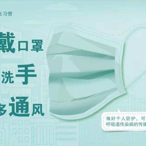 预防新型冠状病毒感染公众佩戴口罩指引——白银区铜花路幼儿园 宣