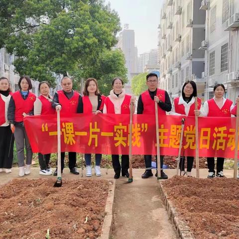 中共衡阳市船山英文学校综合支部“一课一片一实践”3月份主题党日活动