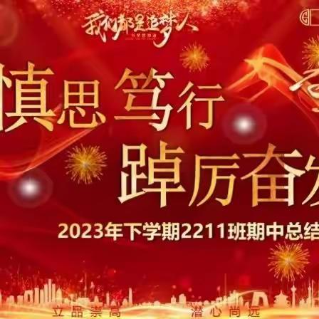 2023年度高二11班期中总结