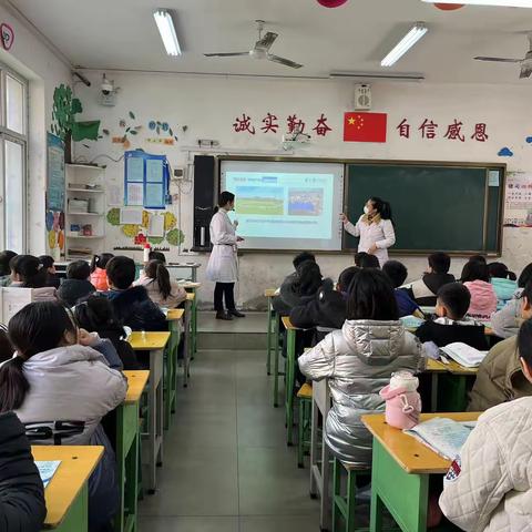 第三小学爱眼防近宣传活动