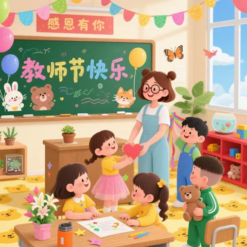 初心如磐 清廉过节━━淅川县金河希望小学幼儿园“绿色教师节”倡议书