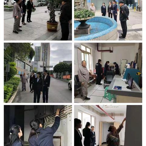 典雅物业麒龙山水管理处十月工作简报