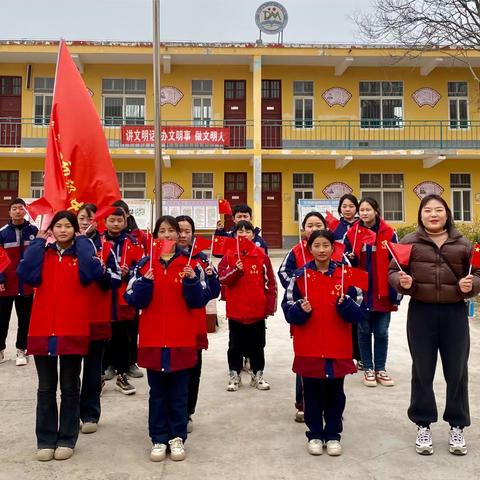 陡门乡第一初级中学                                     ——学雷锋校外实践活动