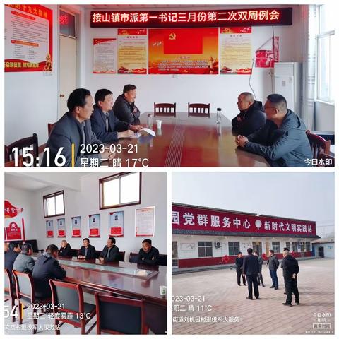 接山镇市派第一书记外出交流学习并召开2023年3月份第二次双周例会