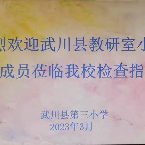 【强镇筑基】视导促前行   润物细无声——梁山县水泊街道教办迎接县教研中心教学视导评估工作活动纪实