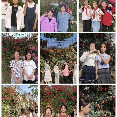 朵朵精神叶叶柔，雨晴香拂醉人头。 ——褚河二小“以花润心”校本课程