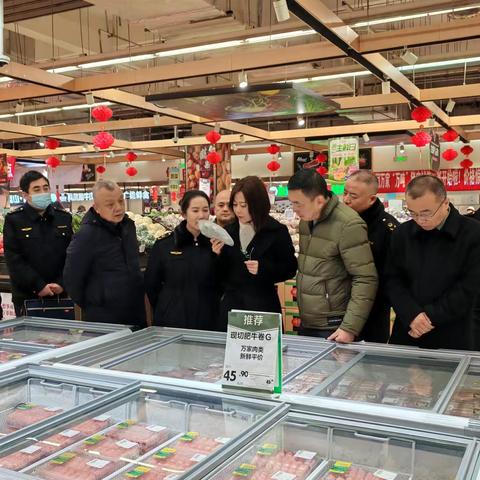 市市场监督管理局深入长安区和航天基地督导检查春节前食品安全工作