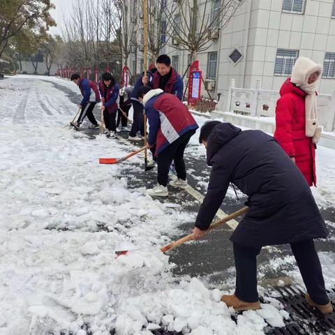 凝心聚力除冰雪，保驾护航暖人心