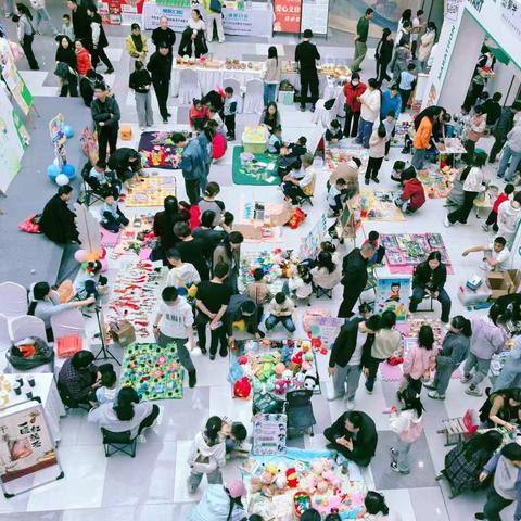萌娃当家 童趣闹市—杨凌丝路之星幼儿园跳蚤市场活动