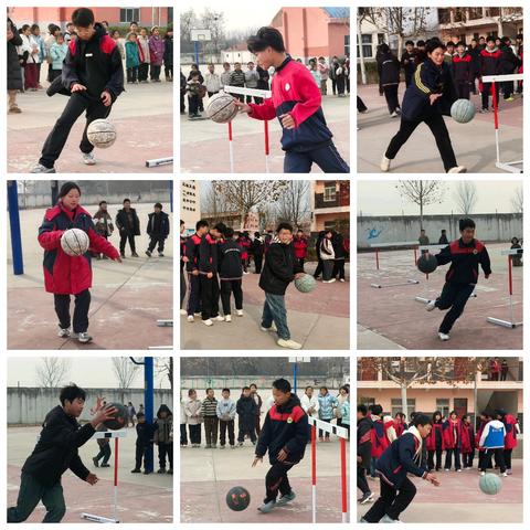 丁栾二中迎元旦体育活动：展现团队合作与青春活力