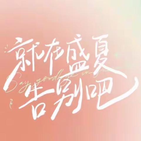 盛夏如期而至——一年来