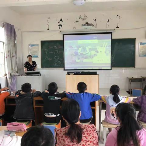 长均乡六溪小学开展英语教学教研