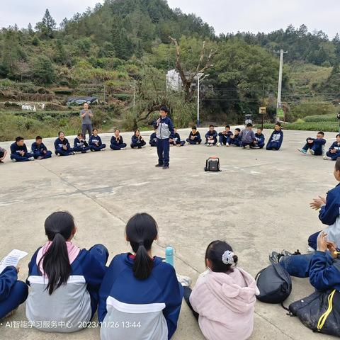 婺源中学2023，七（3）班周末研学活动