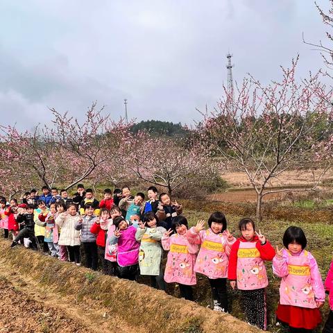 春风十里，我在“稠树塘镇中心幼儿园”等你