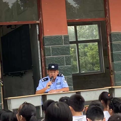 警校共建—大张庄小学安全教育主题讲座