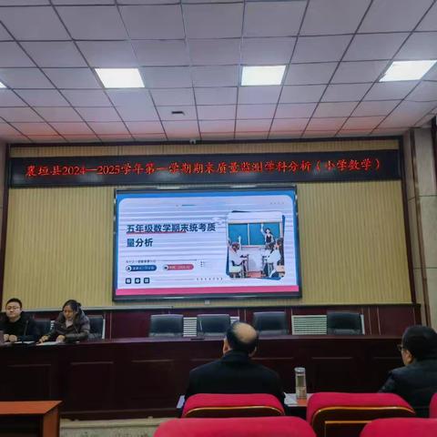 聚焦质量明方向，蓄力深耕启新程——小学2024-2025学年第一学期数学期末质量监测分析