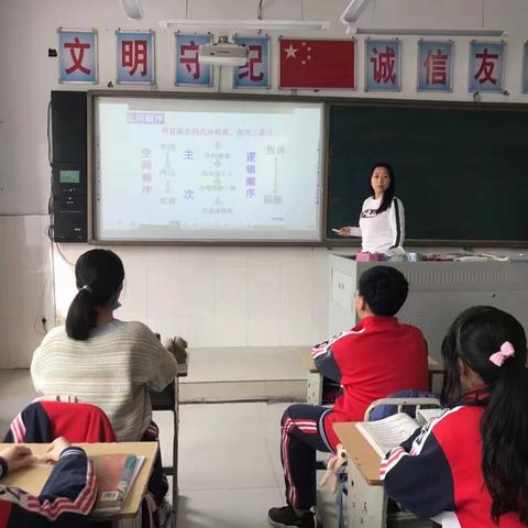 鸡东县八五一0学校语文教研组“骨干教师观摩课”活动