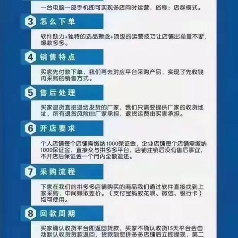 拼多多店群自动采集上货软件，一键铺货软件代理，店群工作室运营培训