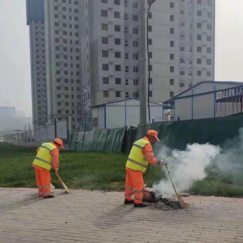 【航天基地城市管理和综合执法局】文明祭祀 保障市容