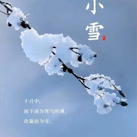 “小雪到，冬始俏”——南牛小学小雪节气美篇