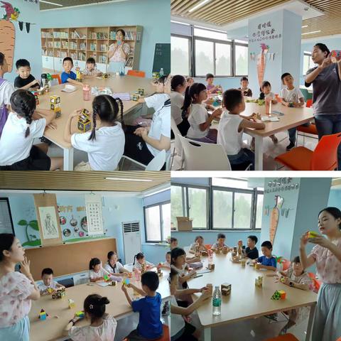 碧桂园天宸社区暑假魔方两期班圆满结课