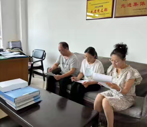 医学计量科集中学习中心党组书记、主任孙红斌《在科室工作汇报会上的讲话》精神