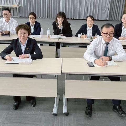 财务部组织召开一季度兼职财务管理员培训