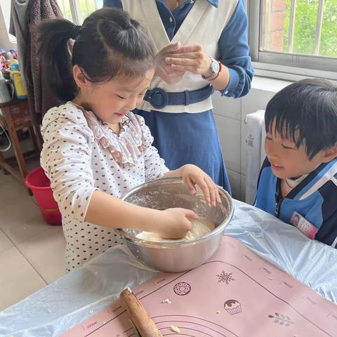 “五一”劳动节实践活动🌸包水饺