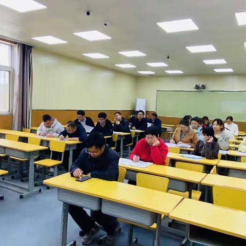 开封市静宜中学八年级期中成绩分析会