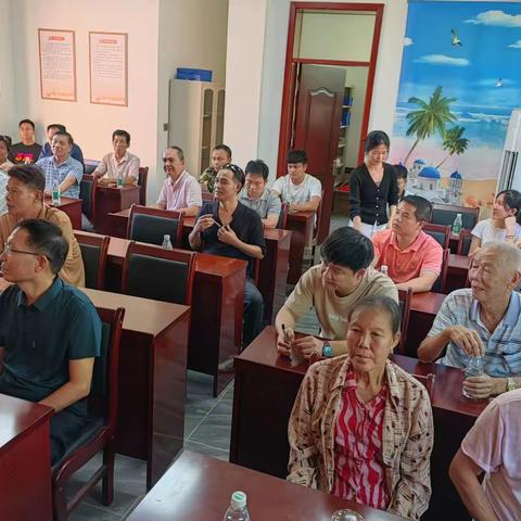 桥南村讨论关于桥南村二路积水问题事宜召开民主协商会议（第四次）