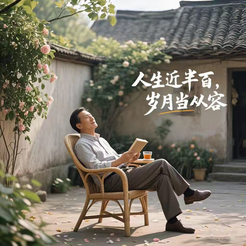人生近半百，岁月当从容