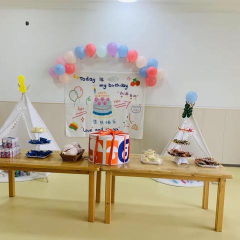 冬日暖暖 ，有你更甜——枧底镇中心幼儿园十月、十一月集体生日会活动