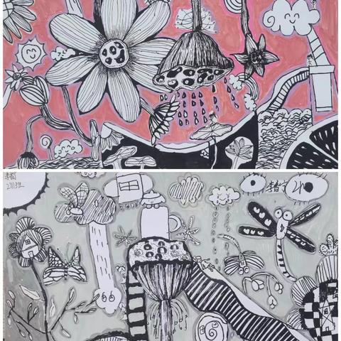 2024年下期城南完小美术组课后服务汇报展