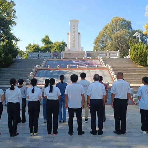 三亚市崖州区退役军人事务局开展“抗战胜利日”主题活动暨党日活动