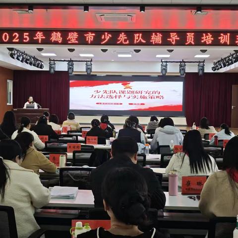 以交流促成长，以培训强素养——2025年鹤壁市少先队辅导员培训