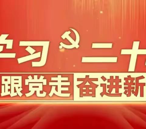 西袁庄学校全体师生“深入学习二十大”