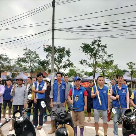 西昌镇开展水浮莲清理行动