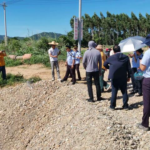 联合到昌化江（新城村）协调河道疏浚问题