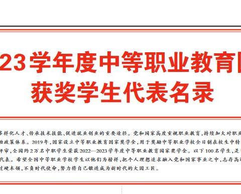 登上《人民日报》啦！漯河市第一中等专业学校刘北豪——中职教育国家奖学金优秀代表