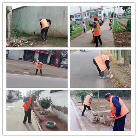 【崇峰环卫】常村镇迎战高温，全力做好夏季环卫保洁工作